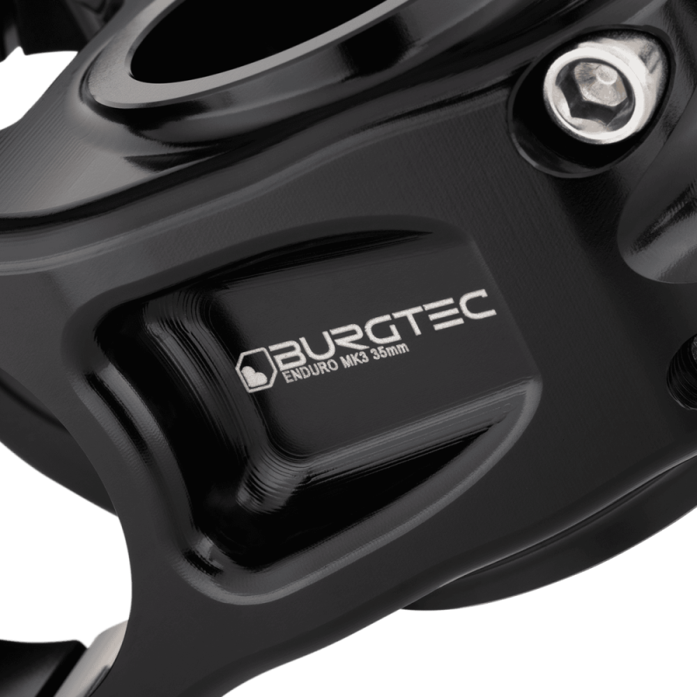 Burgtec Enduro MK3 Stem - 31.8 Clamp - 42.5mm Reach - Black, Burgtec Black