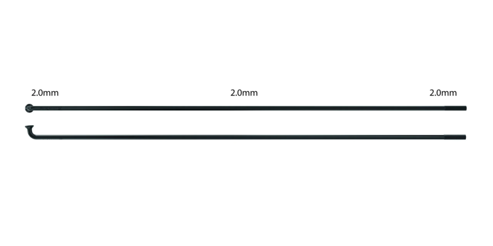DT-Swiss Speichen Champion 274mm 2/2/2 schwarz