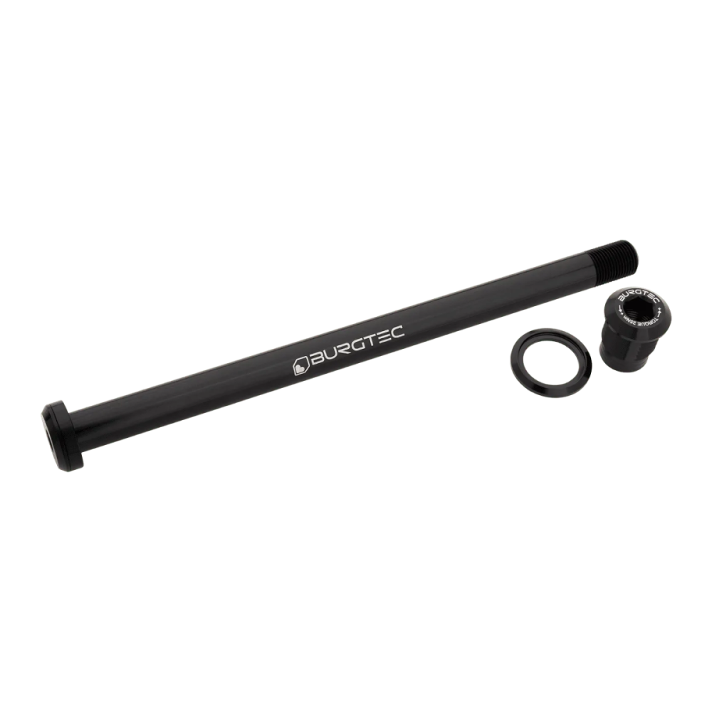 Burgtec Pivot 185.3mm Rear Axle, Burgtec Black