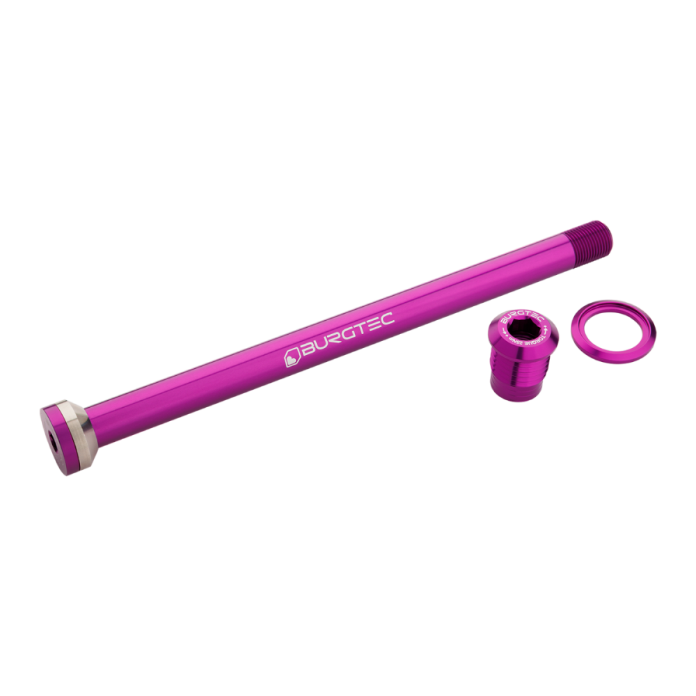 Burgtec Canyon 173mm Rear Axle - Purple Rain