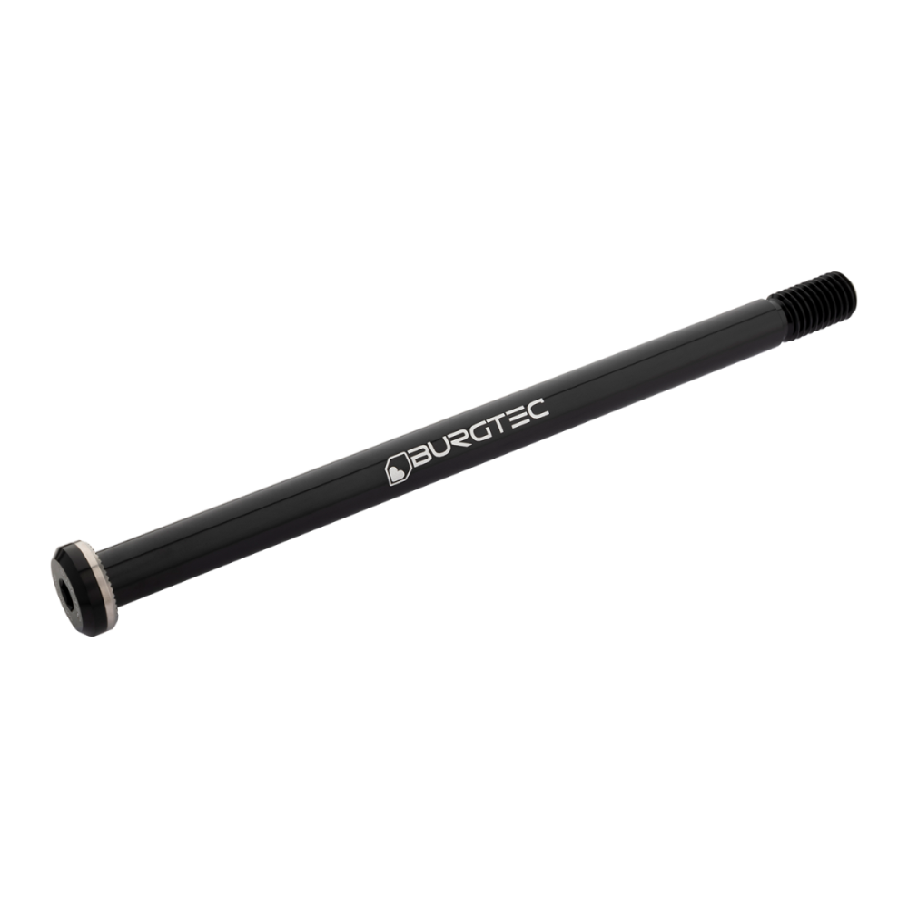 Burgtec 188mm x 12mm 1.75mm Pitch Rear Axle - Black, Burgtec Black
