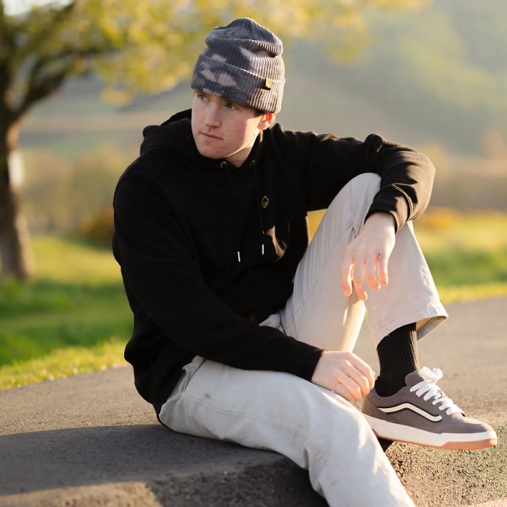 Burgtec Mobster Beanie - Thunder Grey