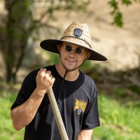 Burgtec Shaper Straw Brimmed Hat