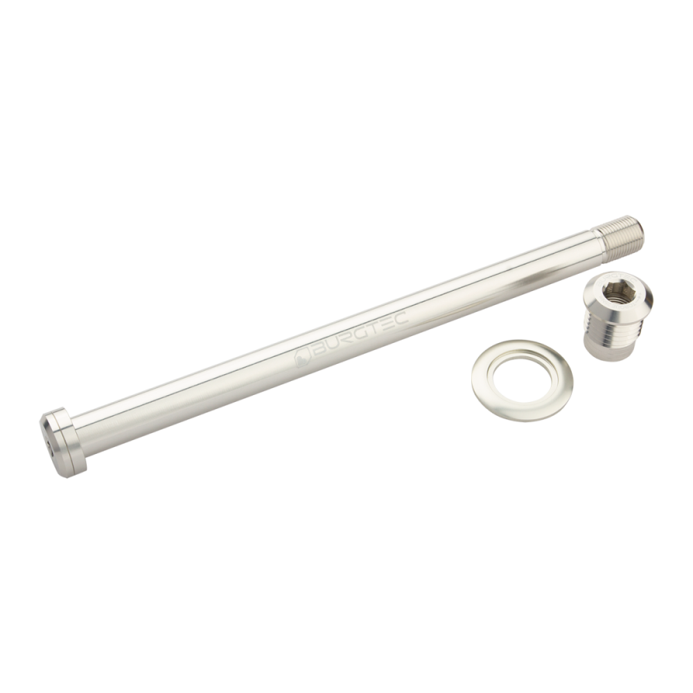 Burgtec Trek 184.5mm Rear Axle Deep Blue