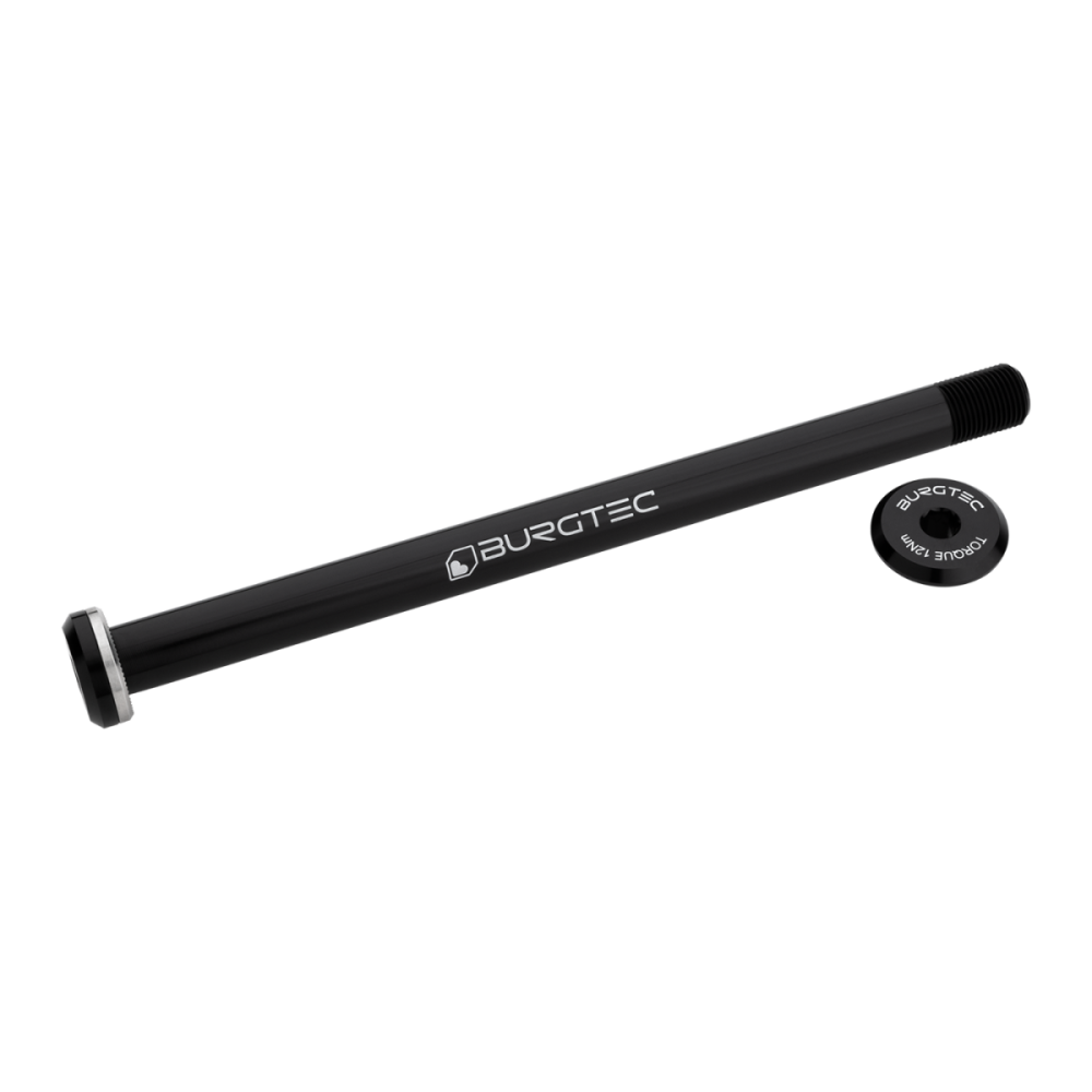 Burgtec Santa Cruz 168.5mm Rear Axle - Rhodium Silver