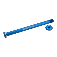 Burgtec Santa Cruz 168.5mm Rear Axle - Rhodium Silver