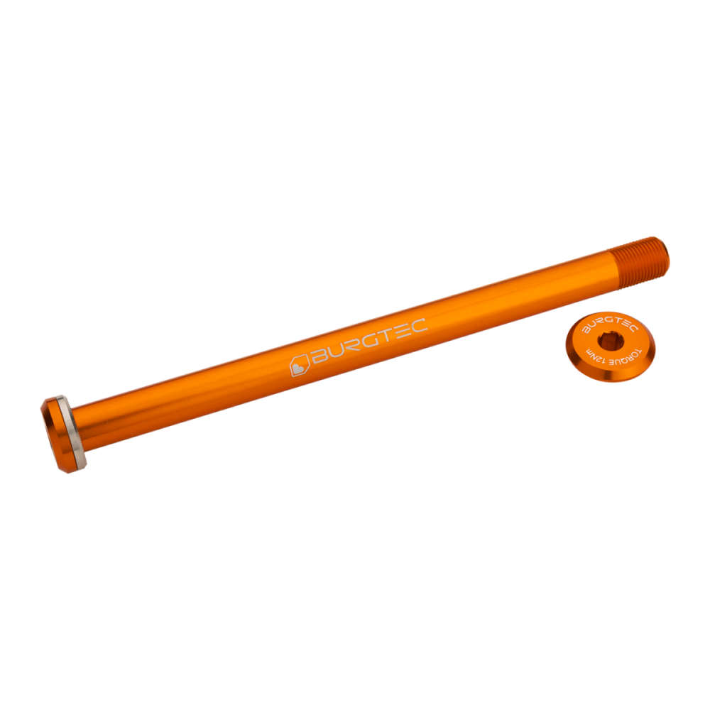 Burgtec Santa Cruz 168.5mm Rear Axle - Rhodium Silver