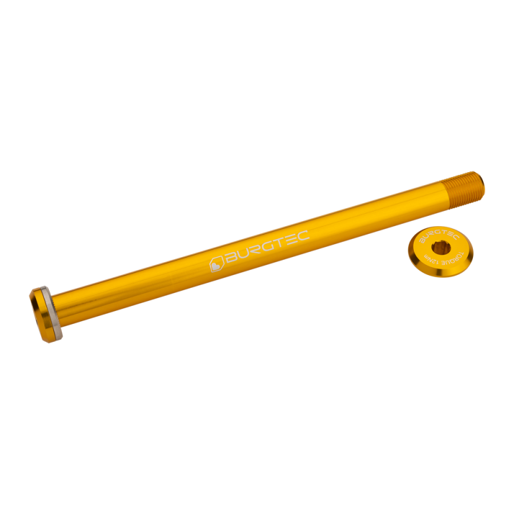 Burgtec Santa Cruz 168.5mm Rear Axle - Rhodium Silver