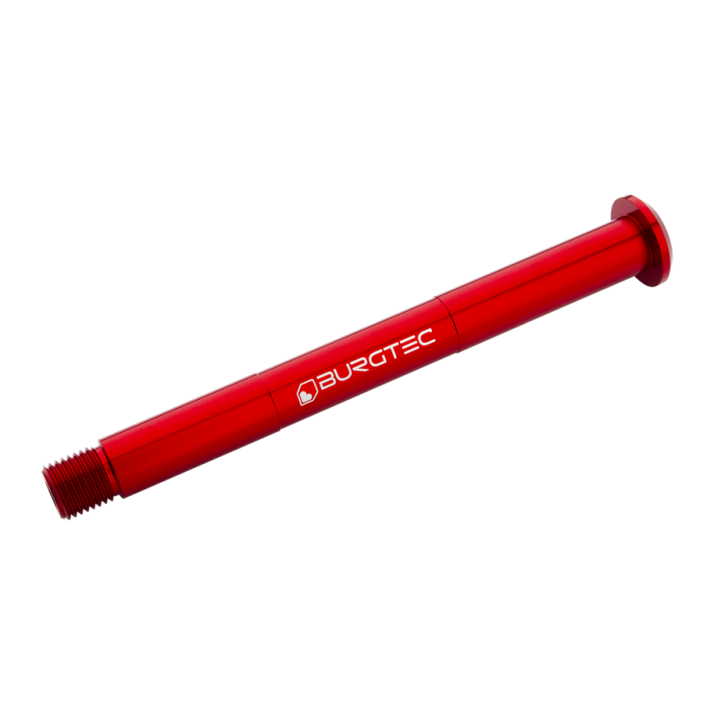 Burgtec Fox Kabolt 110 Fork Axle - Race Red