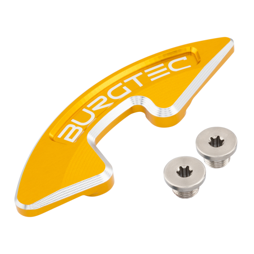 Burgtec Chainring Bash Guard - Single - Bullion Gold, Burgtec Bullion Gold