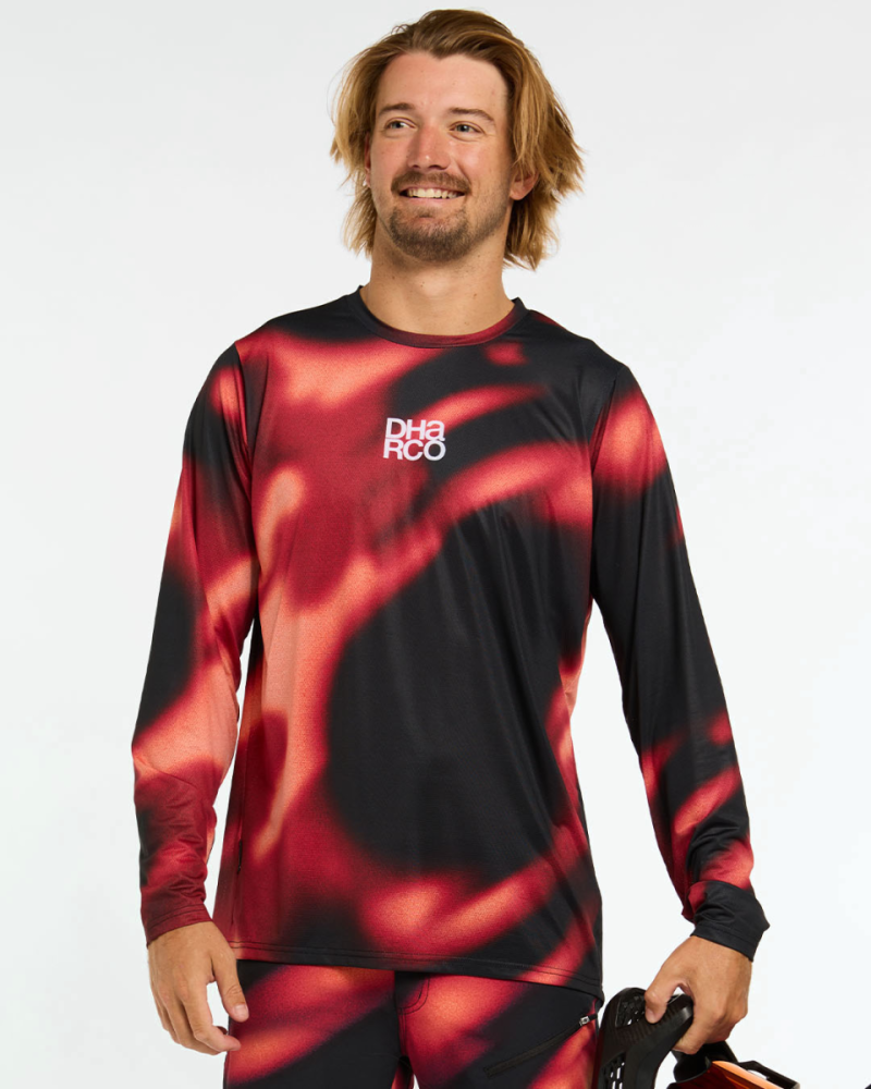 Dharco Mens Race Jersey | Infrared, L