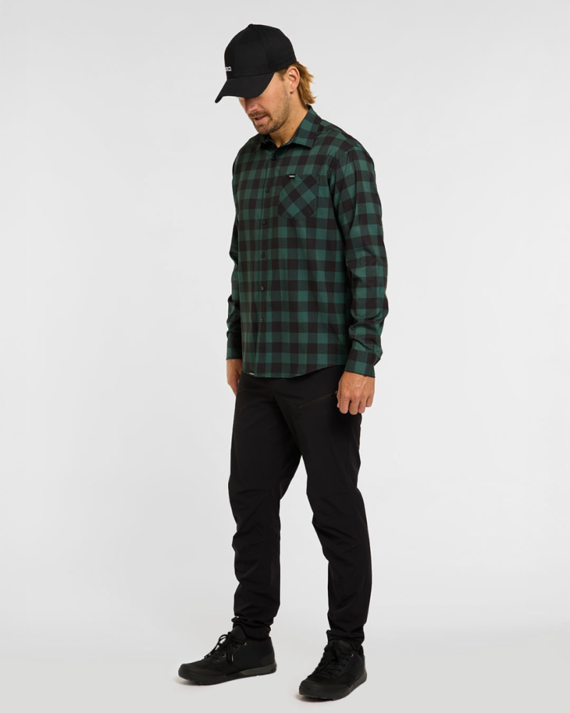 Dharco Mens Tech Long Sleeve Party Shirt | Gus, S