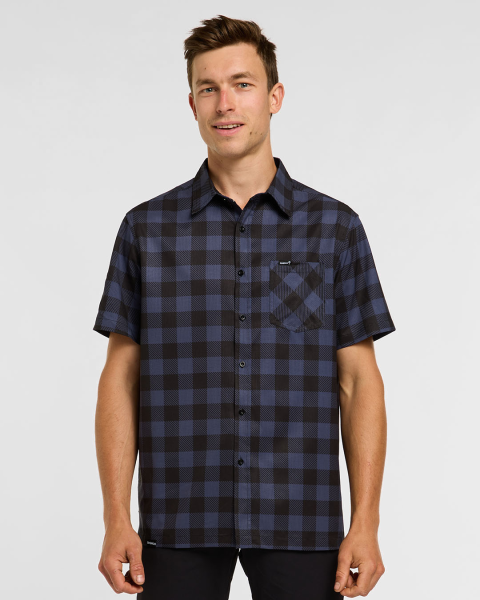 Dharco Mens Tech Party Shirt - Jet