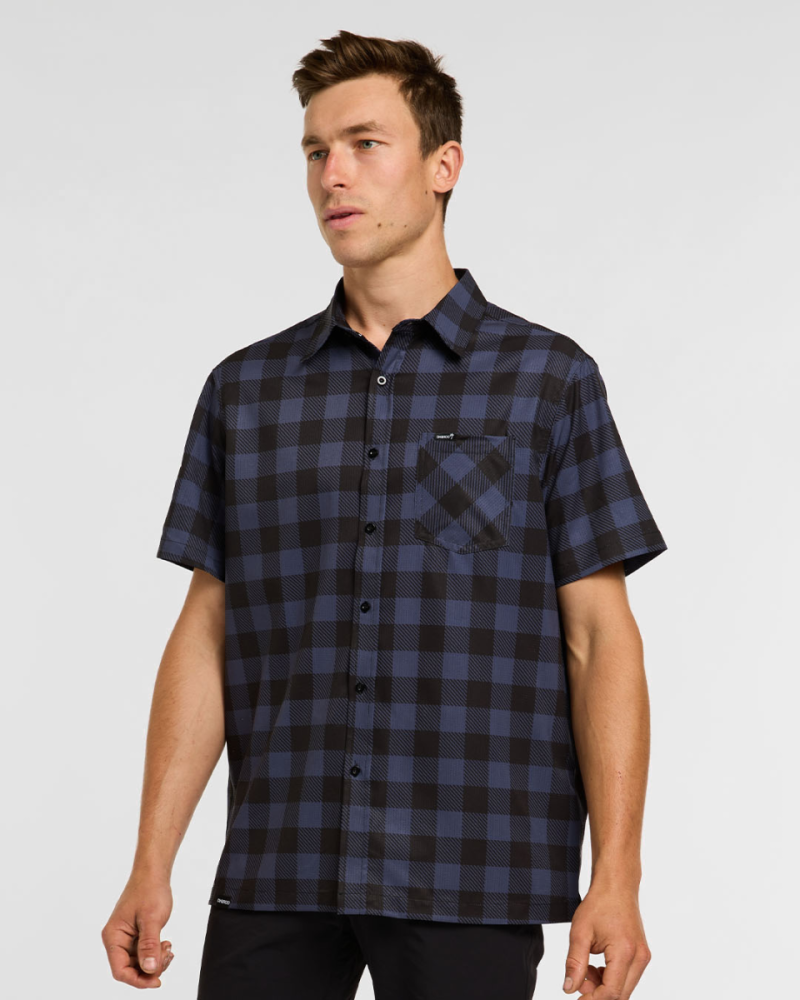 Dharco Mens Tech Party Shirt | Jet, XL