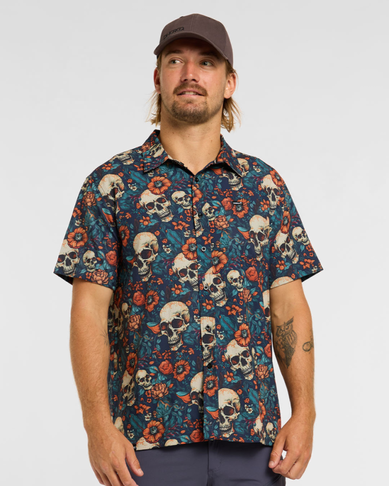 Dharco Mens Tech Party Shirt | Skullduggery, S