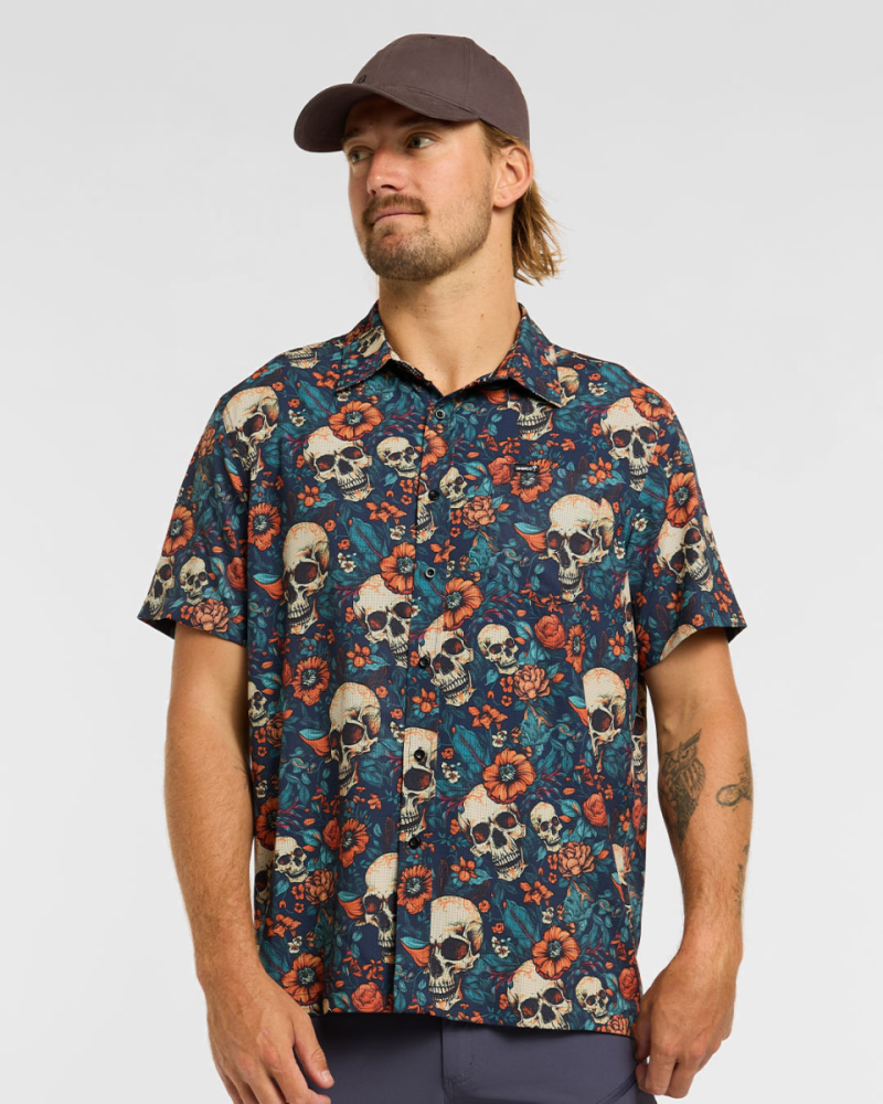 Dharco Mens Tech Party Shirt | Skullduggery, S