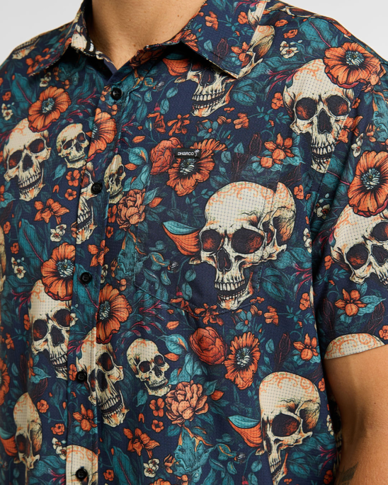 Dharco Mens Tech Party Shirt | Skullduggery, S