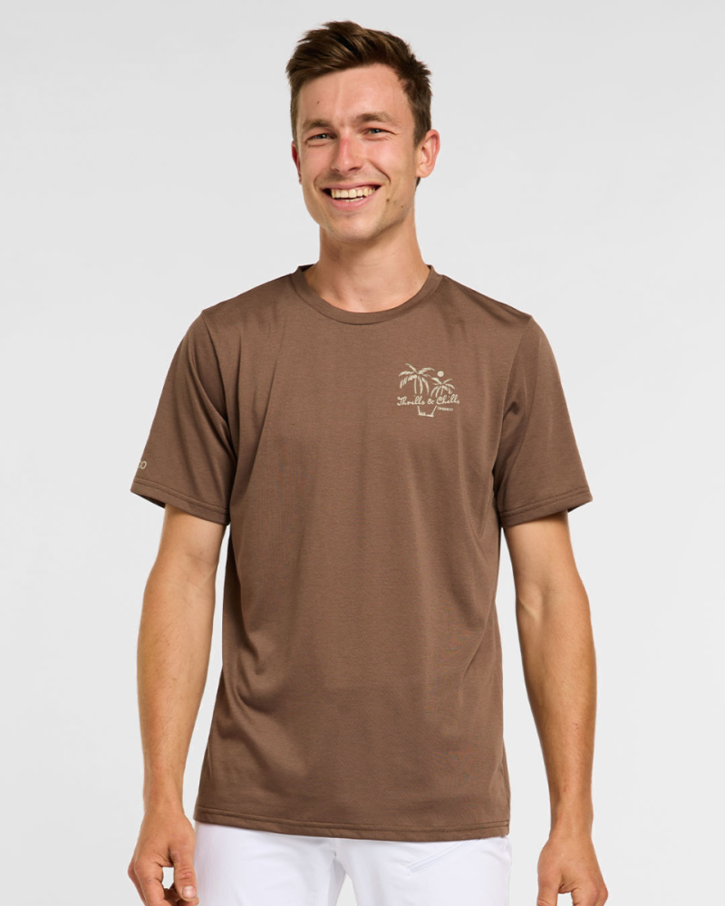 Dharco Mens Tech Tee | Husk, M
