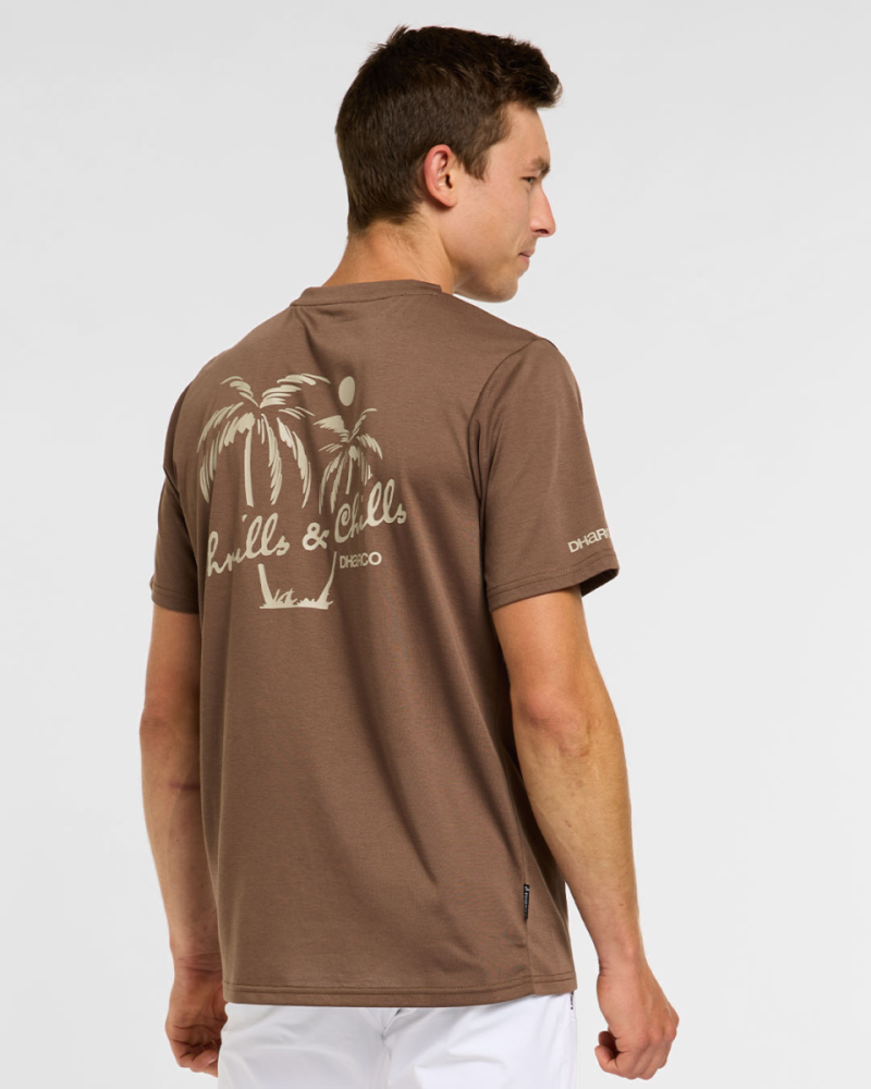 Dharco Mens Tech Tee | Husk, M