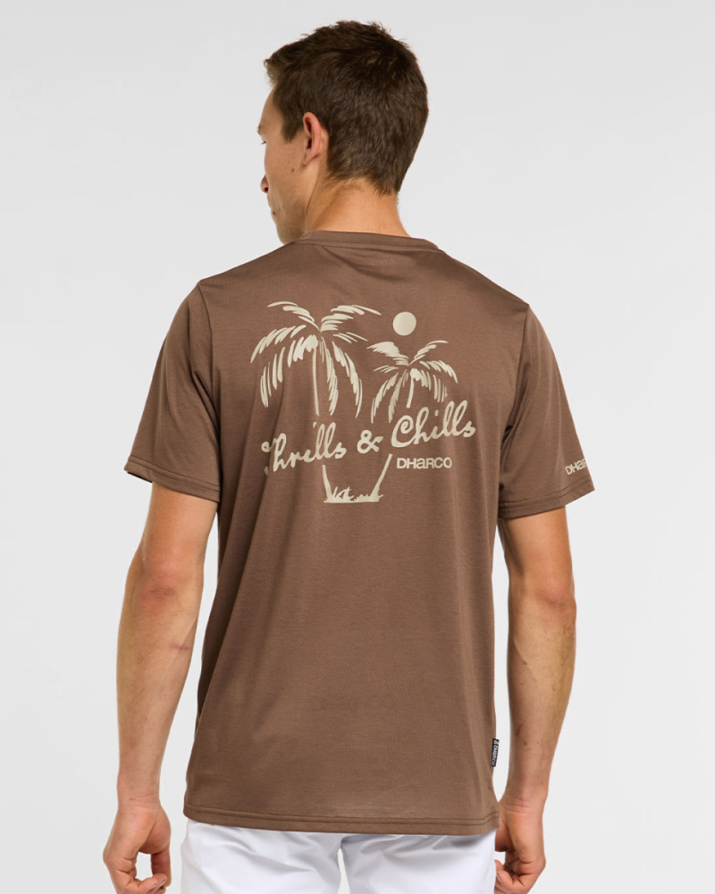Dharco Mens Tech Tee | Husk, M