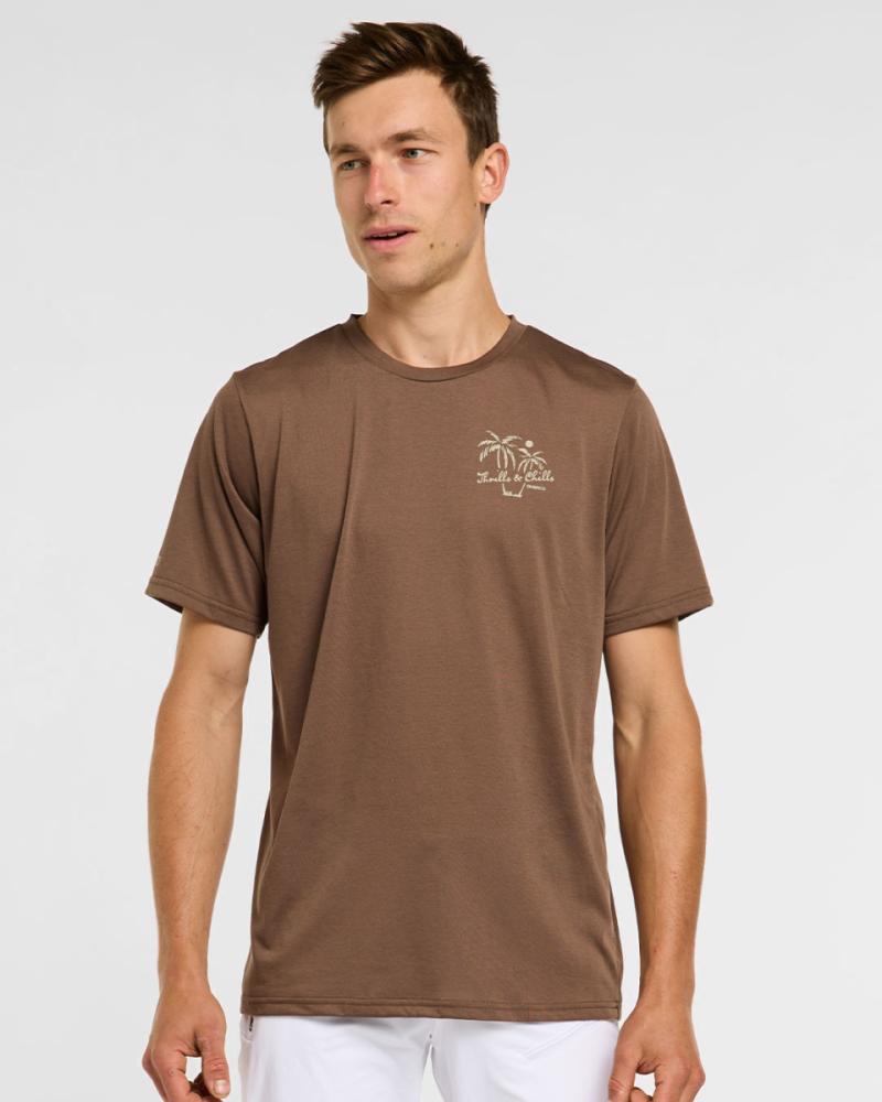 Dharco Mens Tech Tee | Husk, M