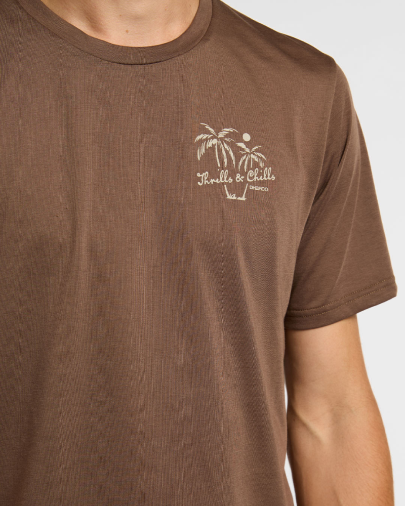 Dharco Mens Tech Tee | Husk, M