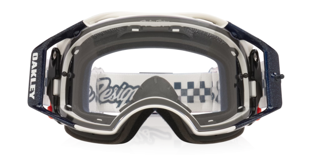 Oakley Airbrake MTB TLD Ice White / Clear, One Size