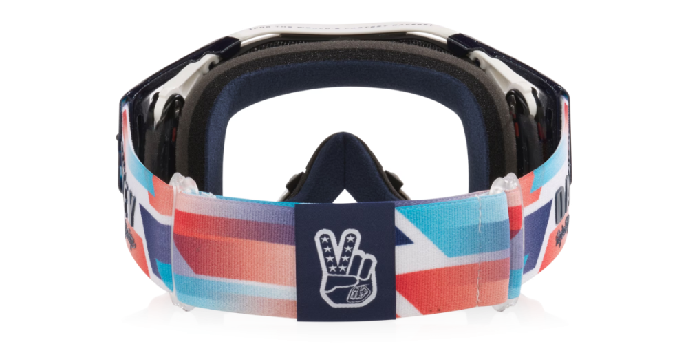 Oakley Airbrake MTB TLD Ice White / Clear, One Size