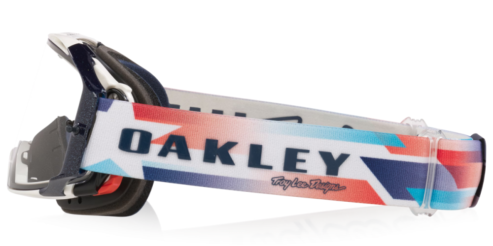 Oakley Airbrake MTB TLD Ice White / Clear, One Size