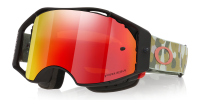 Oakley Airbrake MTB Grn Camo / Prizm Trail Torch, One Size