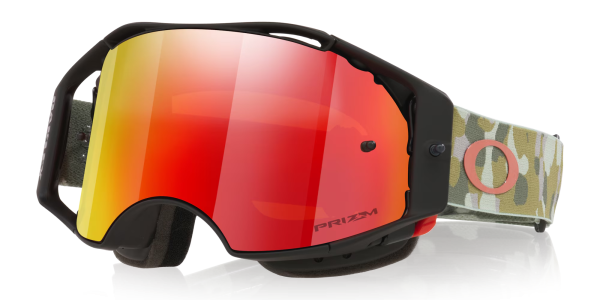Oakley Airbrake MTB Grn Camo / Prizm Trail Torch