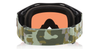Oakley Airbrake MTB Grn Camo / Prizm Trail Torch, One Size