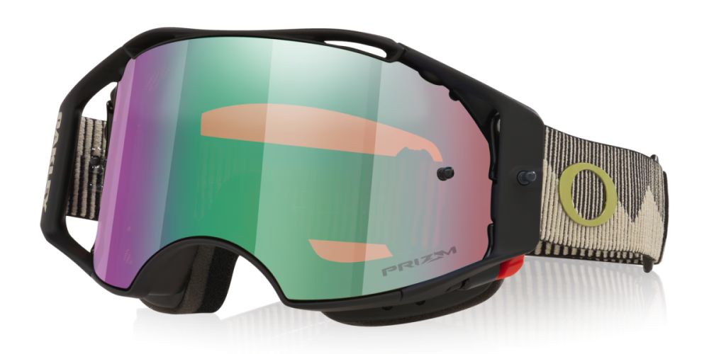 Oakley Airbrake MTB Black Mist / Prizm Jade, One Size