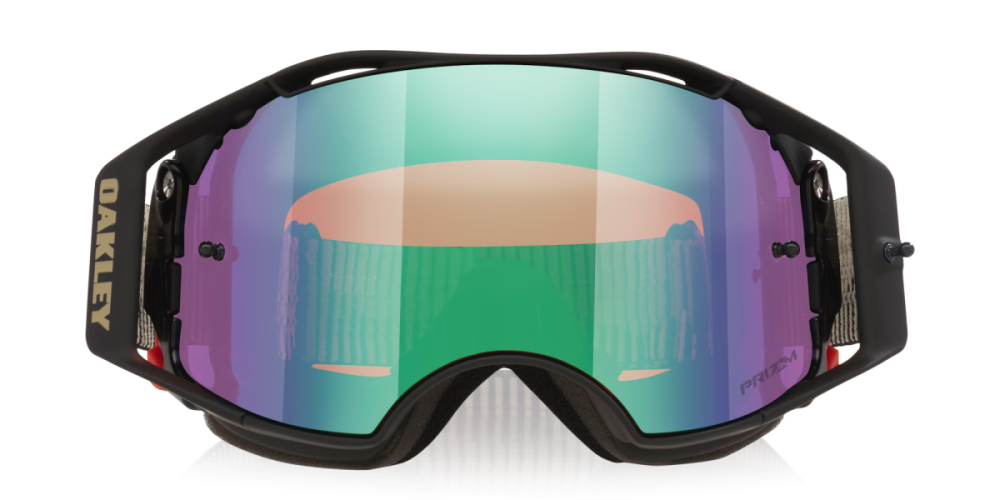 Oakley Airbrake MTB Black Mist / Prizm Jade, One Size