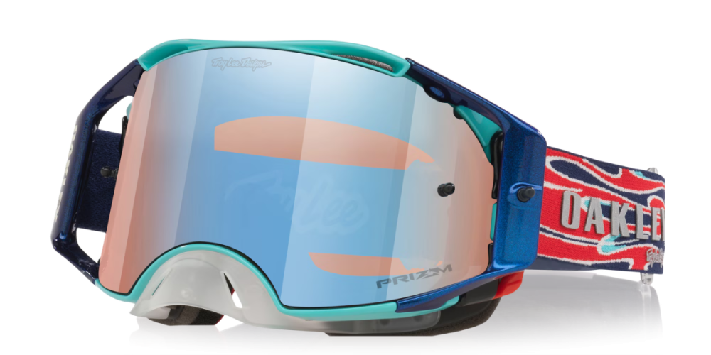 Oakley Airbrake MX TLD Blue w / Prizm Sapphire, One Size
