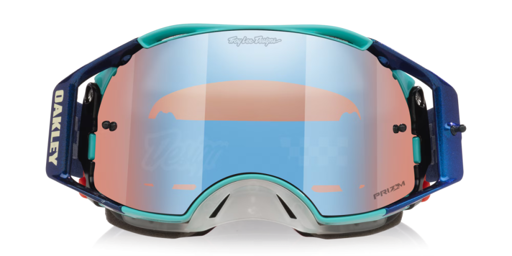 Oakley Airbrake MX TLD Blue w / Prizm Sapphire, One Size