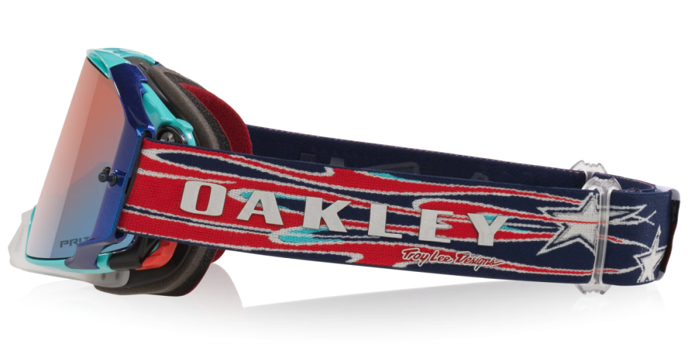 Oakley Airbrake MX TLD Blue w / Prizm Sapphire, One Size