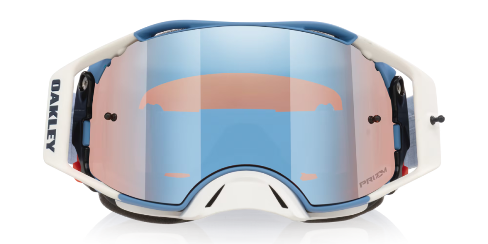 Oakley Airbrake MX Sexton Matte White / Prizm Sapphire, One Size