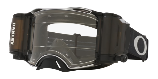 Oakley Airbrake MTB Tuff Blocks Gunmetal Black / Clear + Roll Off