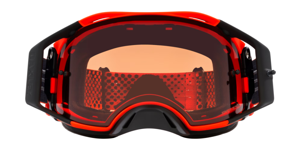 Oakley Airbrake MX Moto Orange / Prizm Bronze, One Size