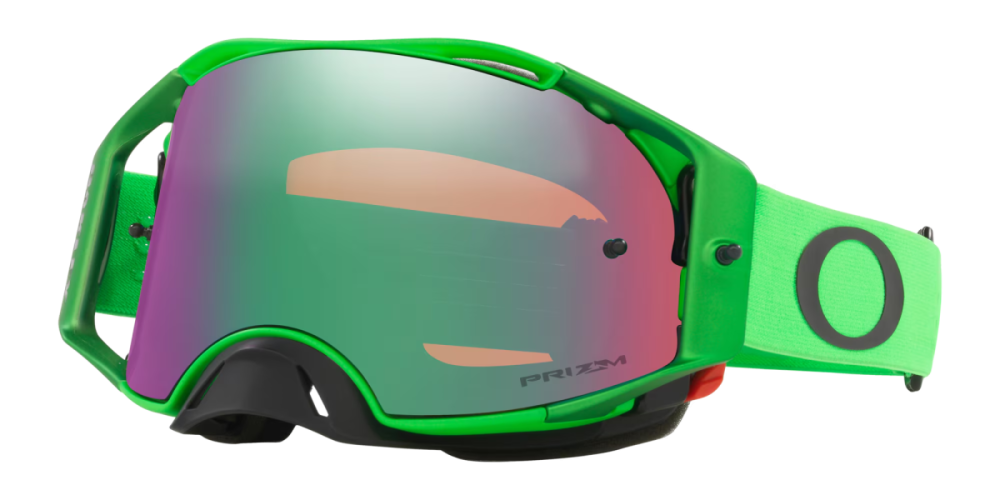 Oakley Airbrake MX Green / Prizm Jade, One Size
