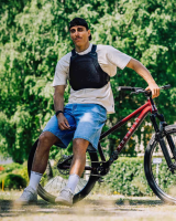 Dharco Unisex Jort | Coastal Wash, S