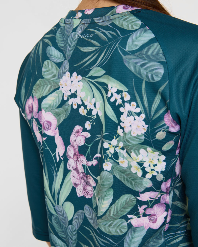 Dharco Womens 3/4 Sleeve Jersey | Wild Orchid, M