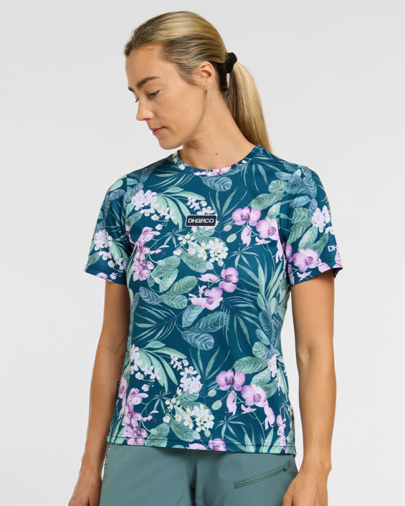 Dharco Womens Short Sleeve Jersey | Wild Orchid, S