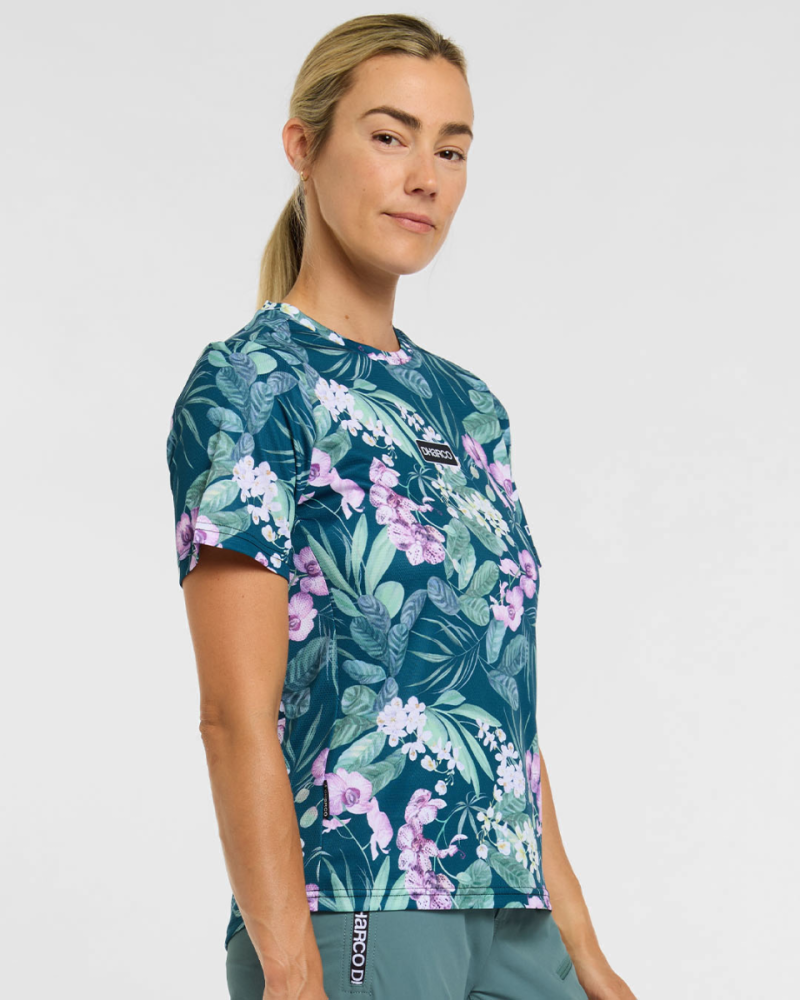 Dharco Womens Short Sleeve Jersey | Wild Orchid, S