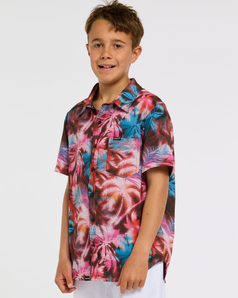 Dharco Youth Tech Party Shirt | Nebula, Y2XL/14