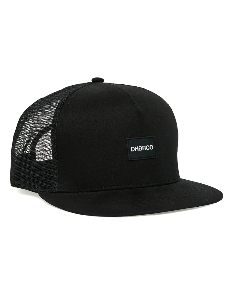 Dharco Flat Brim Trucker | Midnight, ONE SIZE