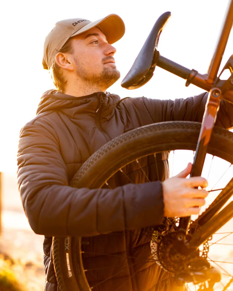 Dharco Mens Roam Puffer Jacket | Black, L