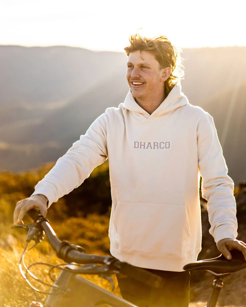 Dharco Unisex Hoodie | Bone, XL