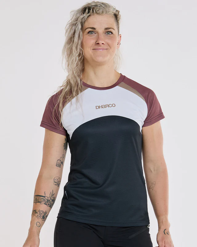 Dharco Womens Short Sleeve Jersey | Lotus, M
